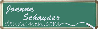 Joanna Schauder Visitenkarte